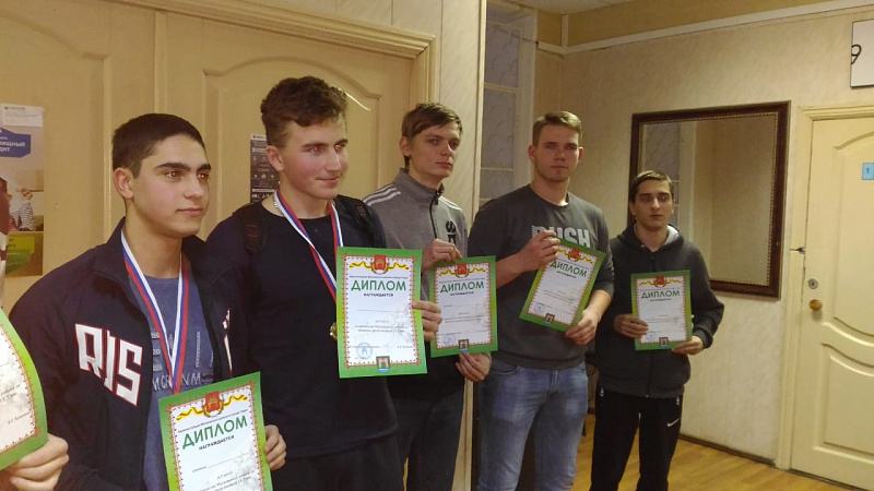 Соревнования среди учащихся ССУЗов по шашкам
